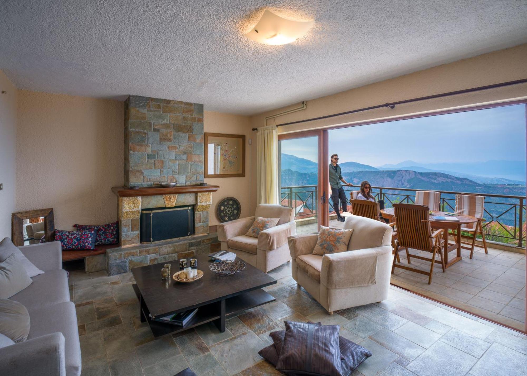 Traditional Luxury Villa Armonia Aígion Luaran gambar